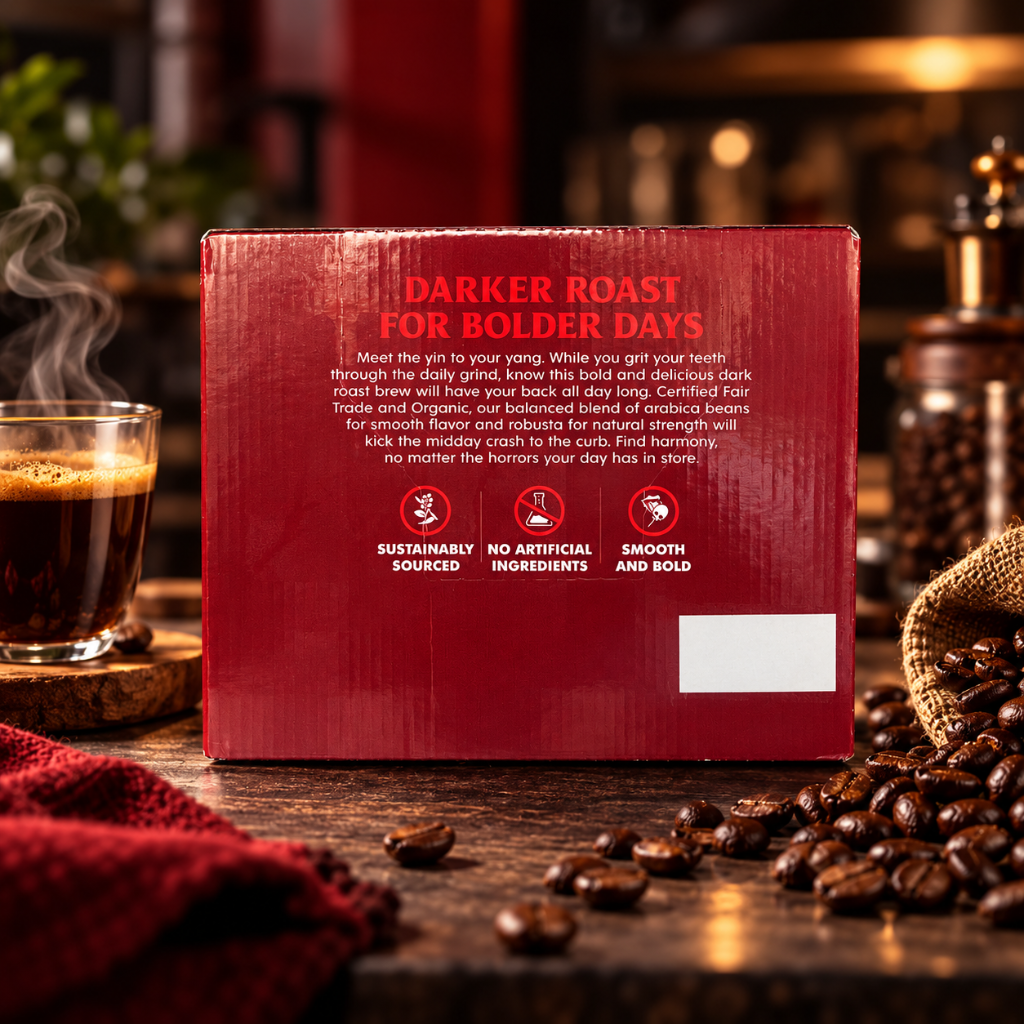 Death Wish Coffee Dark Roast Single-Serve Coffee Pods – USDA Organic & Fair Trade – 50 Count