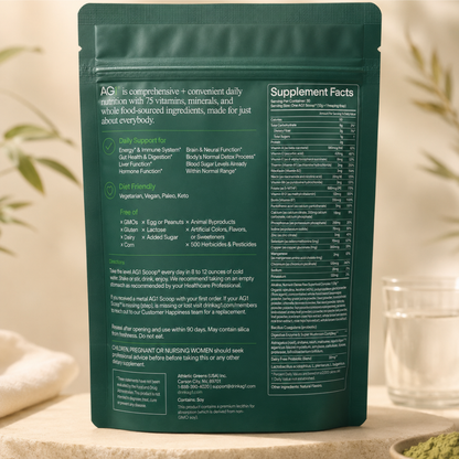 AG1 Athletic Greens Daily Nutrition Powder 30 Day Supply 360g Dietary Supplement