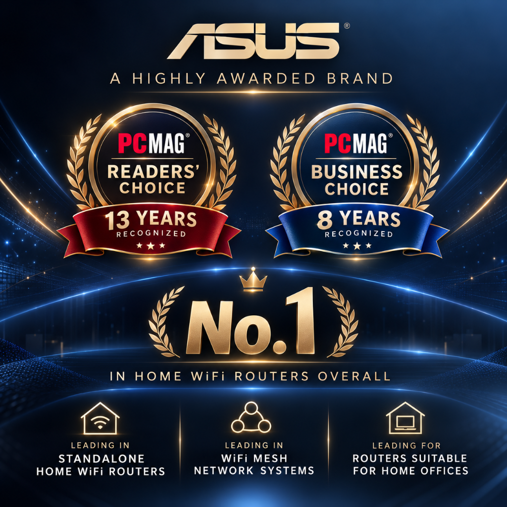 ASUS ZenWiFi BE3600 Dual-Band WiFi 7 Mesh Router 2-Pack 3600 Mbps