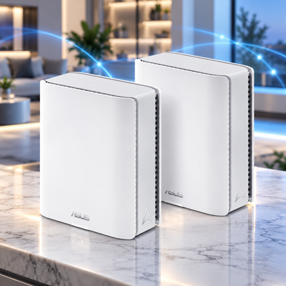 ASUS ZenWiFi BE3600 Dual-Band WiFi 7 Mesh Router 2-Pack 3600 Mbps