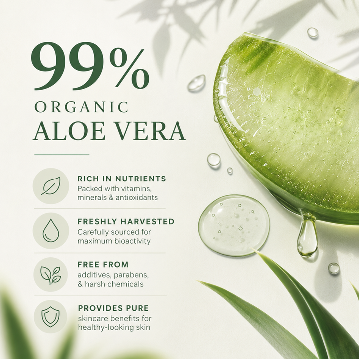 ArtNaturals Aloe Vera Gel Duo Hydrating Set 12oz + 8oz Moisturizing Gel