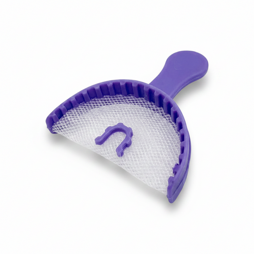 BRITEDENT Anterior Bite Registration Trays Purple Disposable Impression Trays