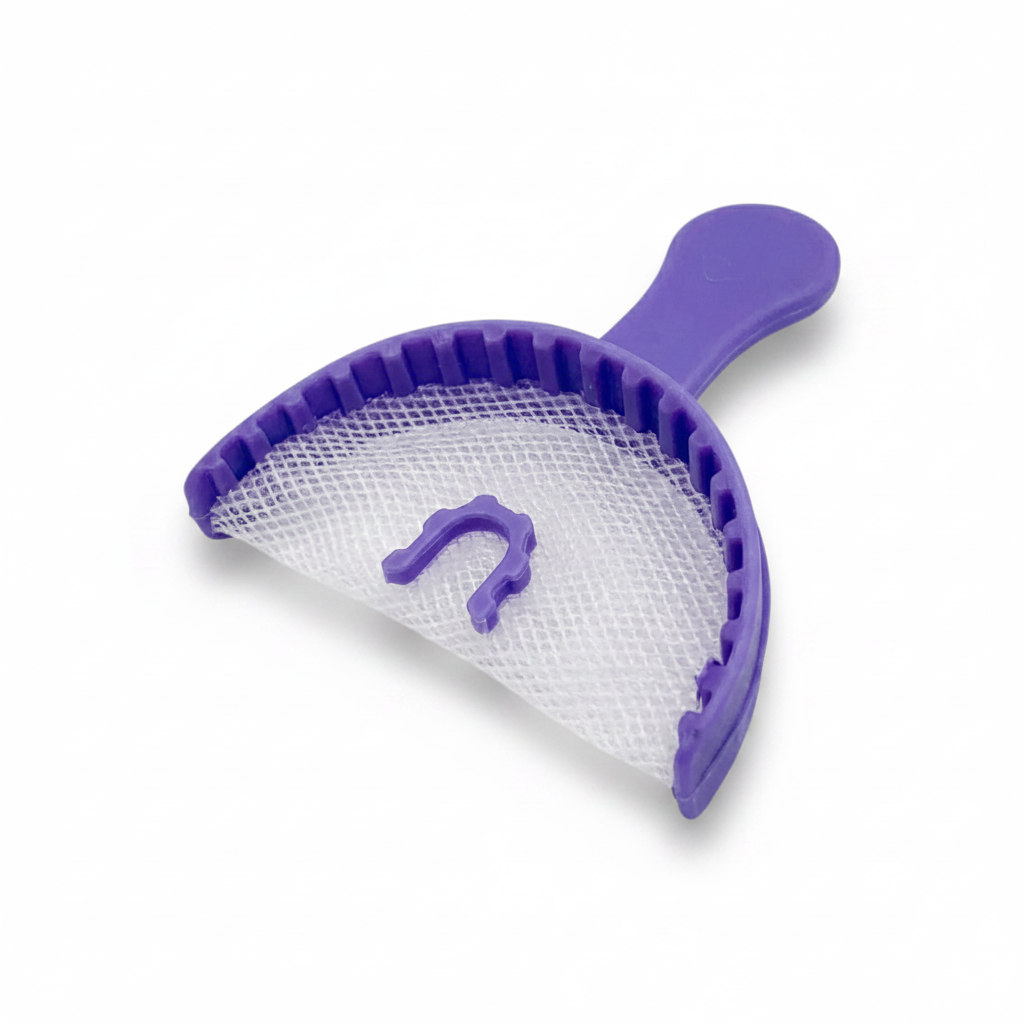 BRITEDENT Anterior Bite Registration Trays Purple Disposable Impression Trays