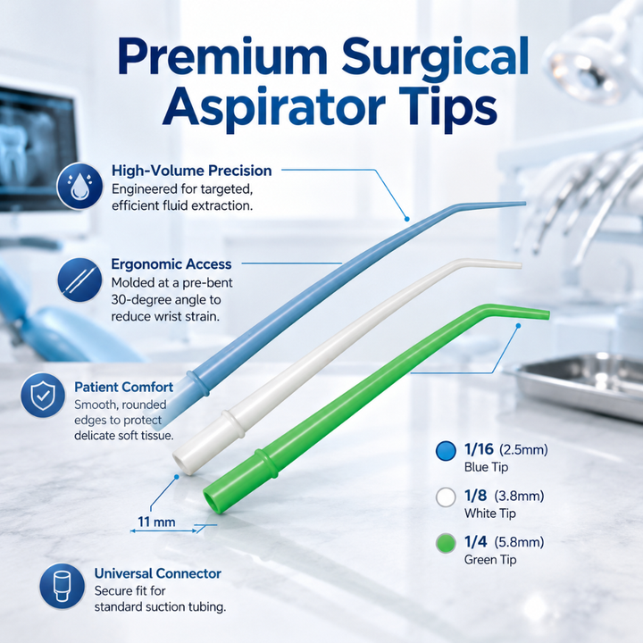 BRITEDENT Aspirator Suction Tips Premium
