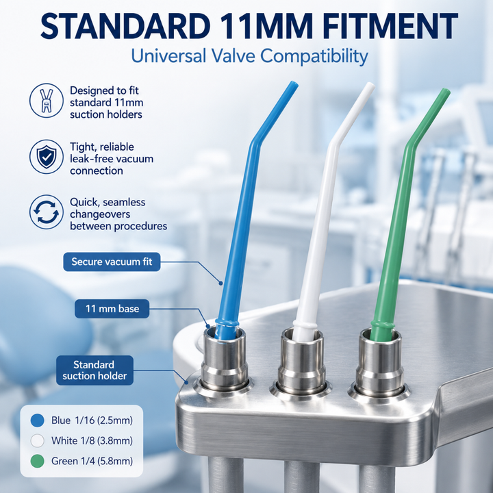 BRITEDENT Aspirator Suction Tips Standard