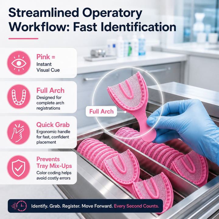 BRITEDENT Bite Registration Trays Disposable Impression Trays Workflow