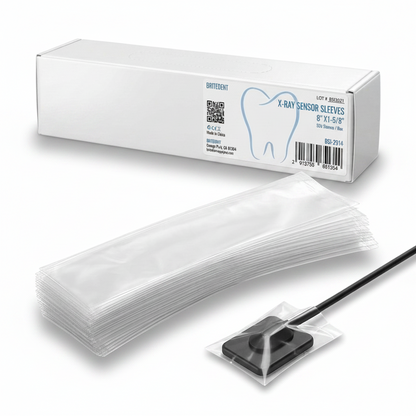 BRITEDENT Digital X-Ray Sensor Sleeves (Size 2) 8 x 1-58 500 Count