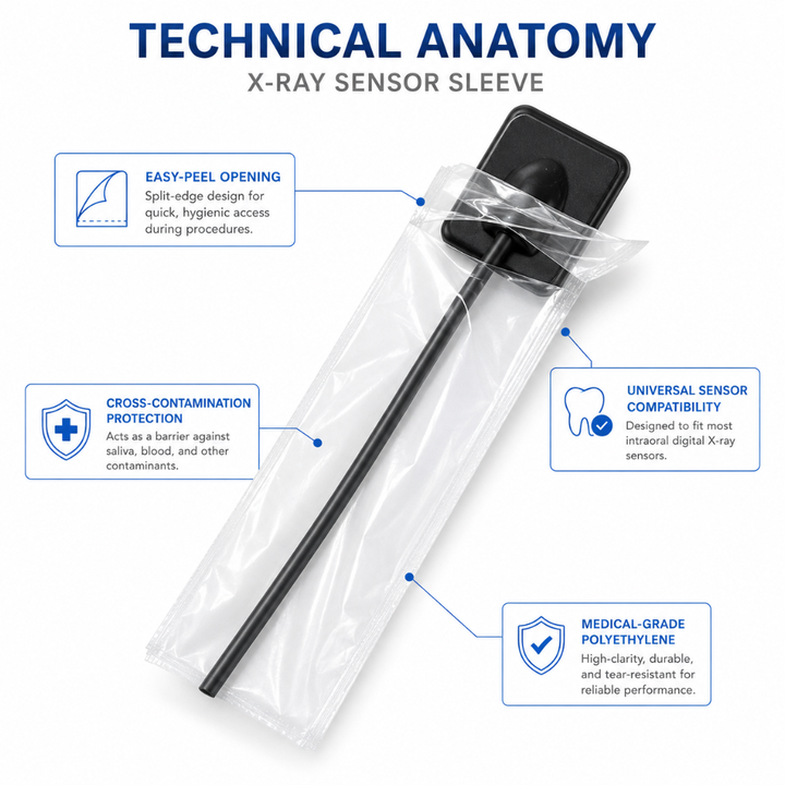 BRITEDENT Digital X-Ray Sensor Sleeves Anatomy