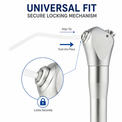 BRITEDENT Disposable Air Water Syringe Tips Universal