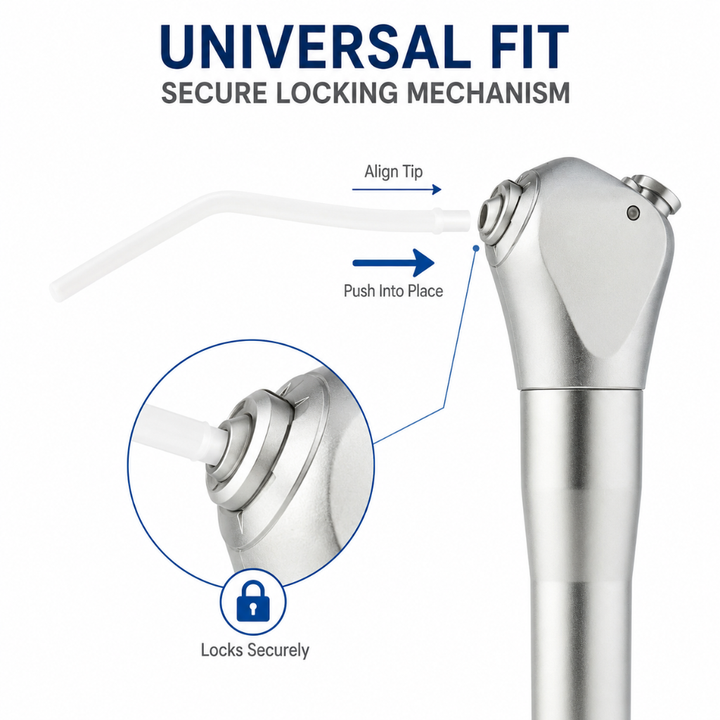 BRITEDENT Disposable Air Water Syringe Tips Universal