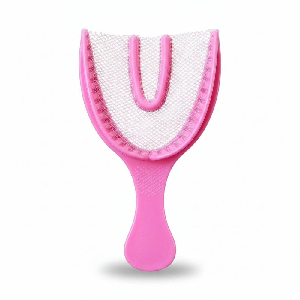 BRITEDENT Full Arch Bite Registration Trays Pink Disposable Impression Trays