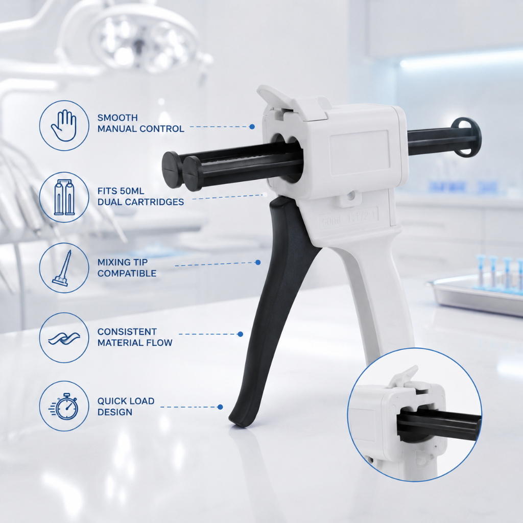 BRITEDENT Impression Mixing Dispenser Gun Smooth
