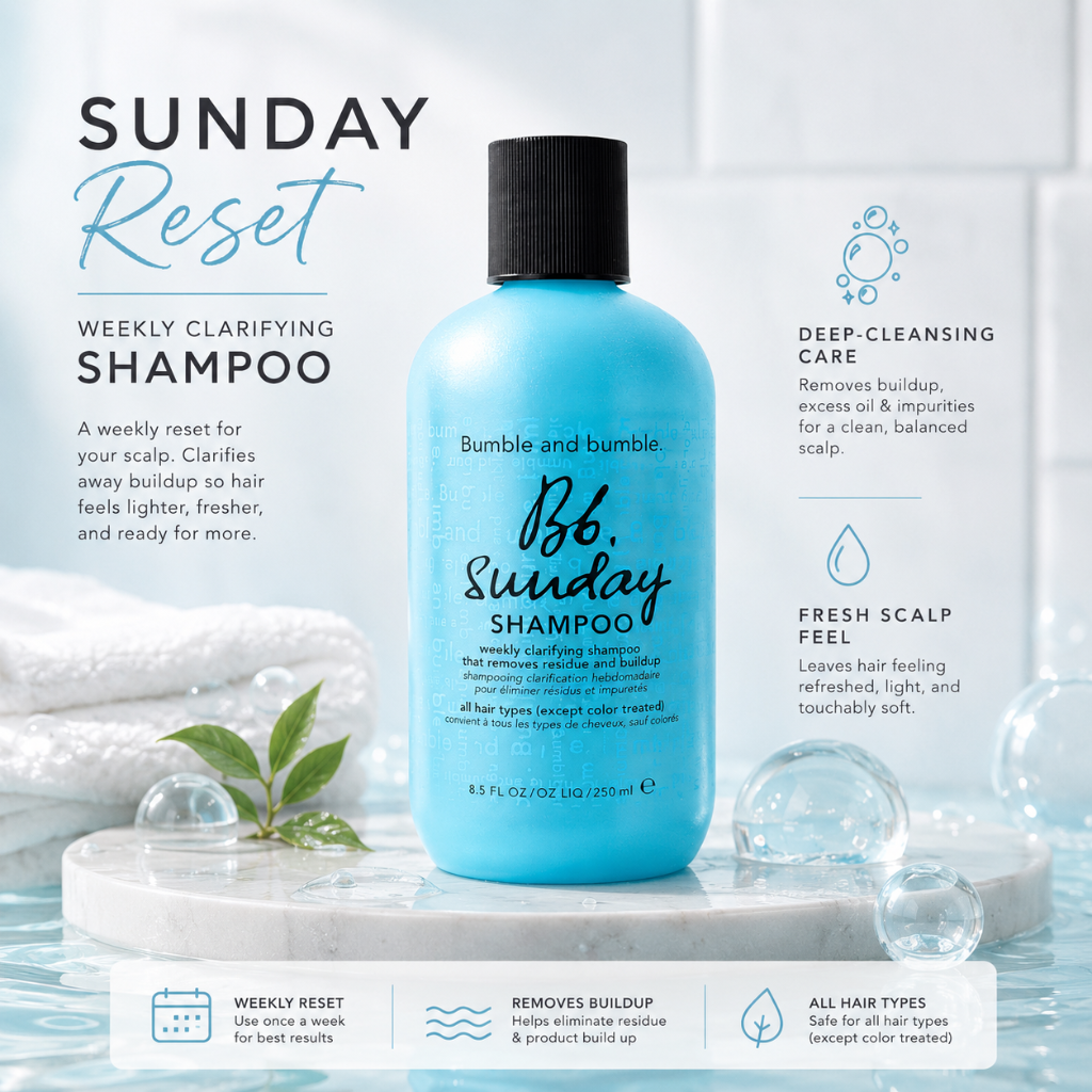 Bumble and bumble Sunday Shampoo Weekly Clarifying Shampoo 8.5 oz 250ml