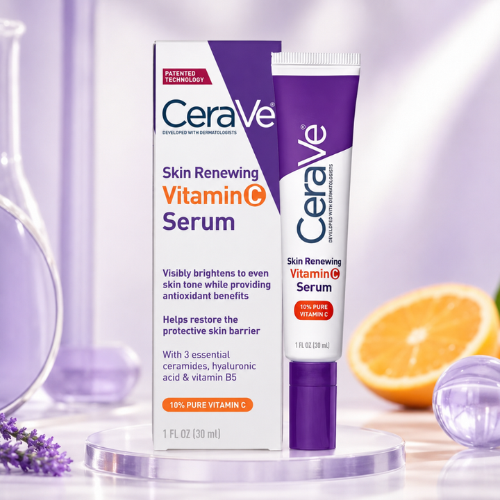 CeraVe Skin Renewing Vitamin C Serum 10% Pure Vitamin C 1oz Brightening