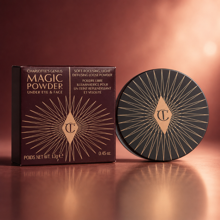 Charlotte Tilbury Magic Powder Under Eye &amp; Face Loose Powder 1 Fair 13g