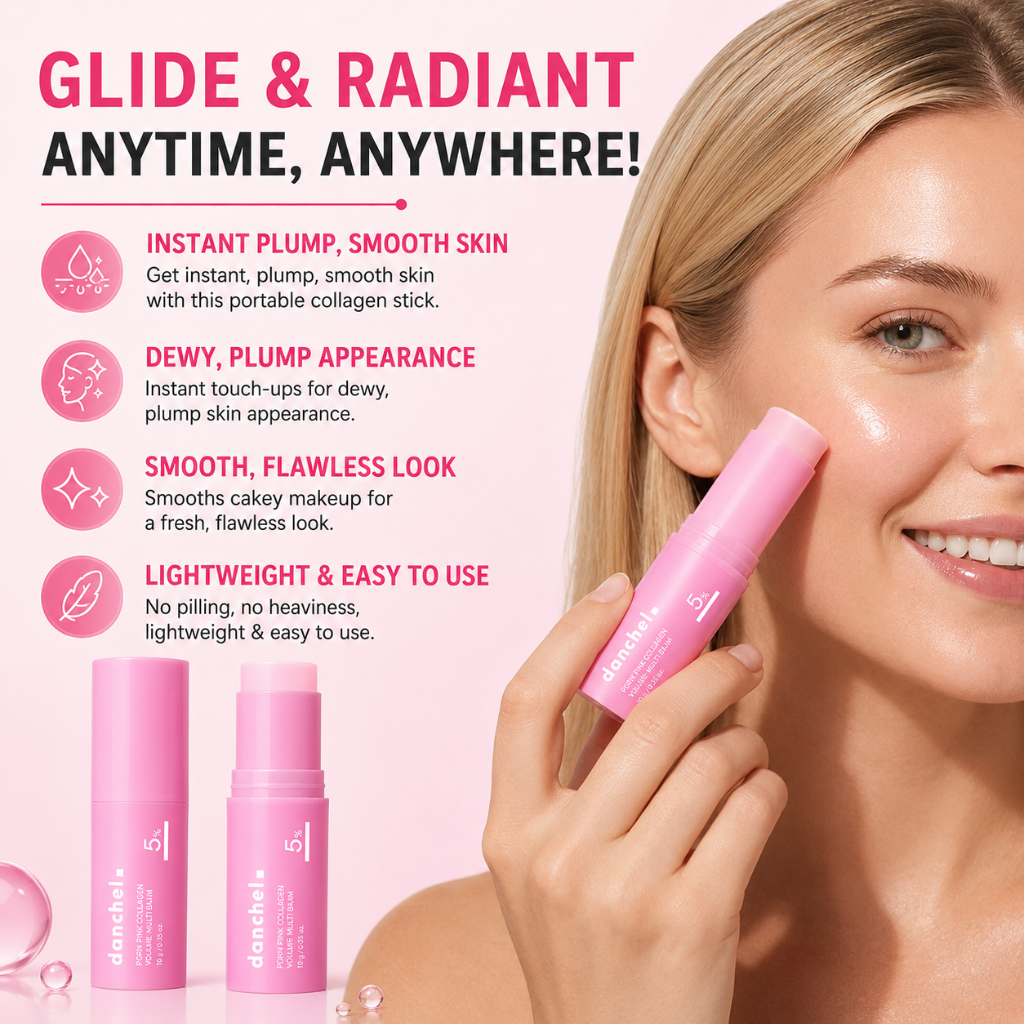 Danchel PDRN Pink Collagen Volume Multi Balm 5% Peptide &amp; Hyaluronic Acid 10g