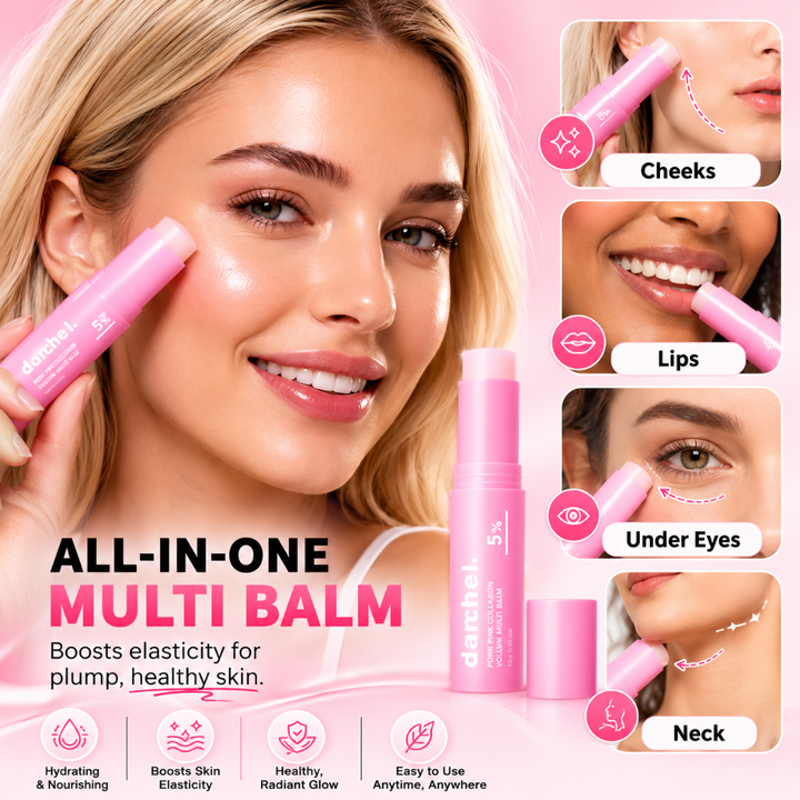Danchel PDRN Pink Collagen Volume Multi Balm 5% Peptide &amp; Hyaluronic Acid 10g