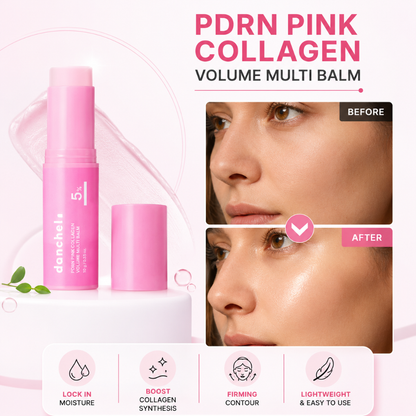 Danchel PDRN Pink Collagen Volume Multi Balm 5% Peptide & Hyaluronic Acid 10g