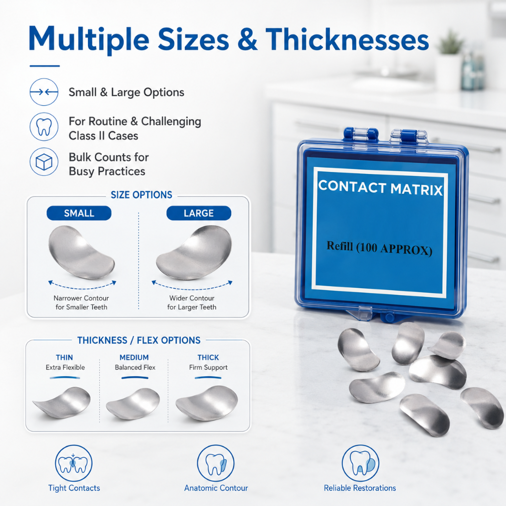 Danville Contact Matrix Sizes