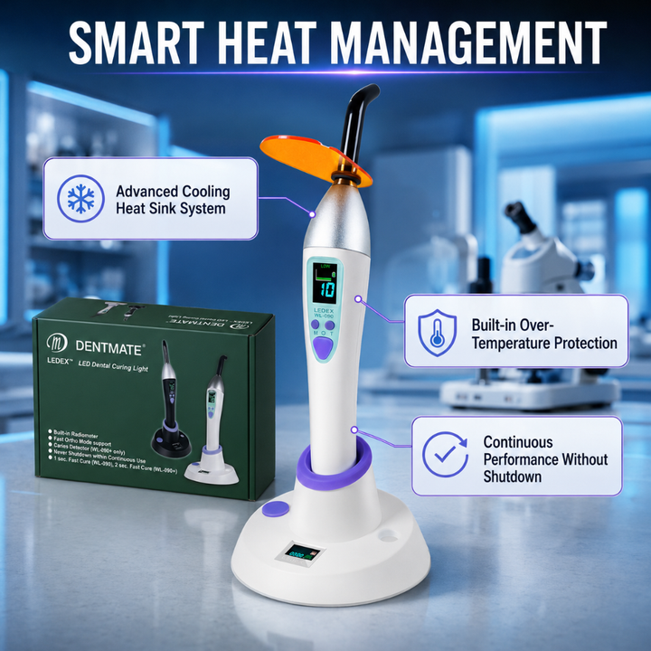 Dentmate LEDEX WL-090 LED Curing Light Cordless Smart