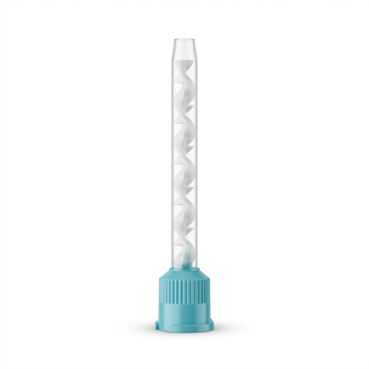 Disposable Green Teal HP Impression Mixing Tips 6.5mm Long 90mm