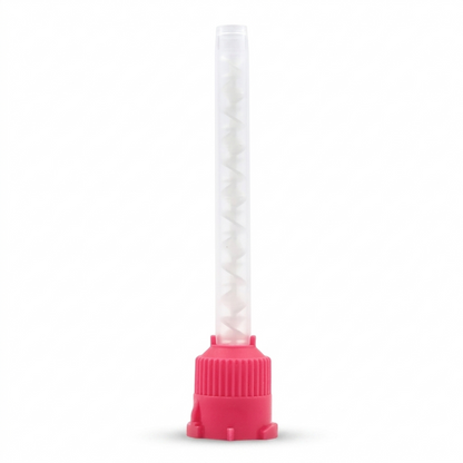 Disposable Pink HP Impression Mixing Tips Medium 85mm 