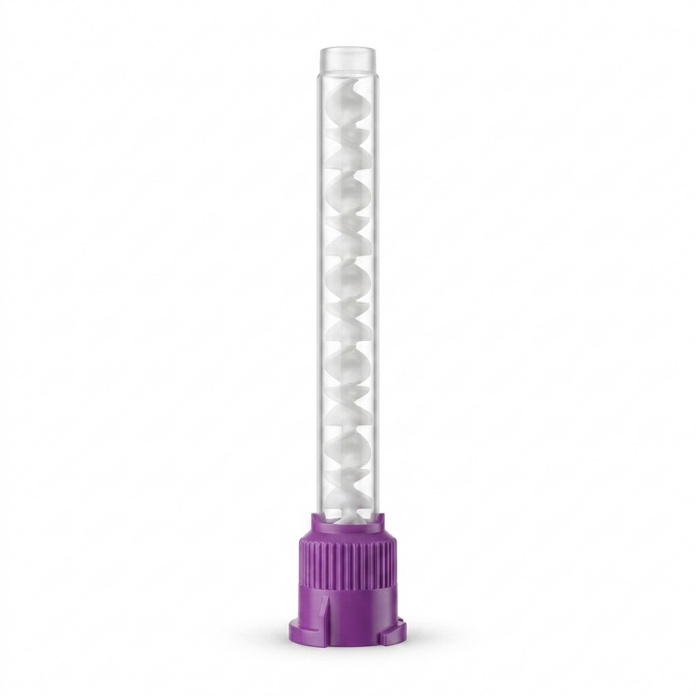 Disposable Purple HP Mixing Tips Extra Large Long 9cm