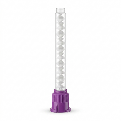 Disposable Purple HP Mixing Tips Extra Large Long 9cm