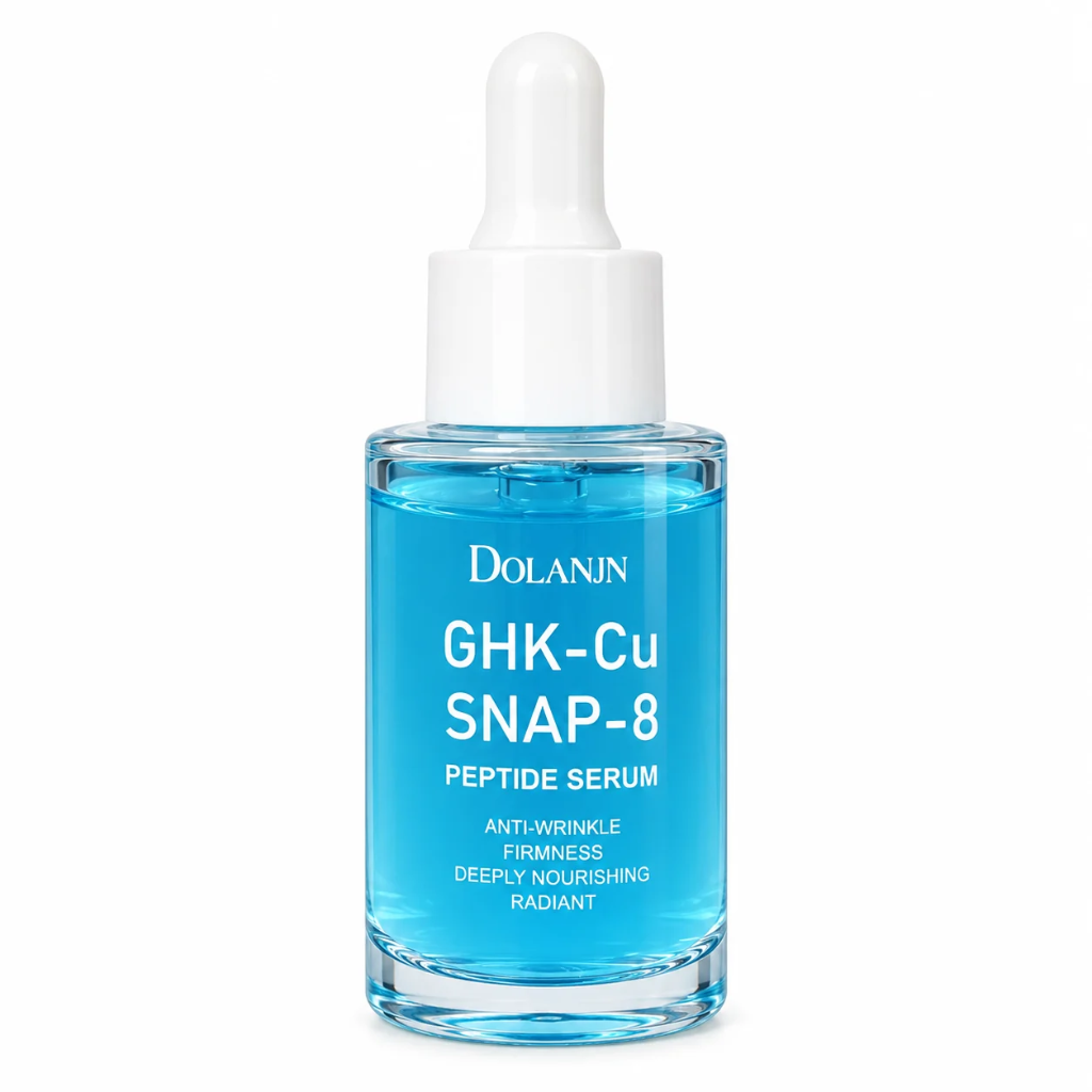 GHK-Cu SNAP-8 Peptide Serum – Copper Peptide Hydrating Face Serum 30 mL
