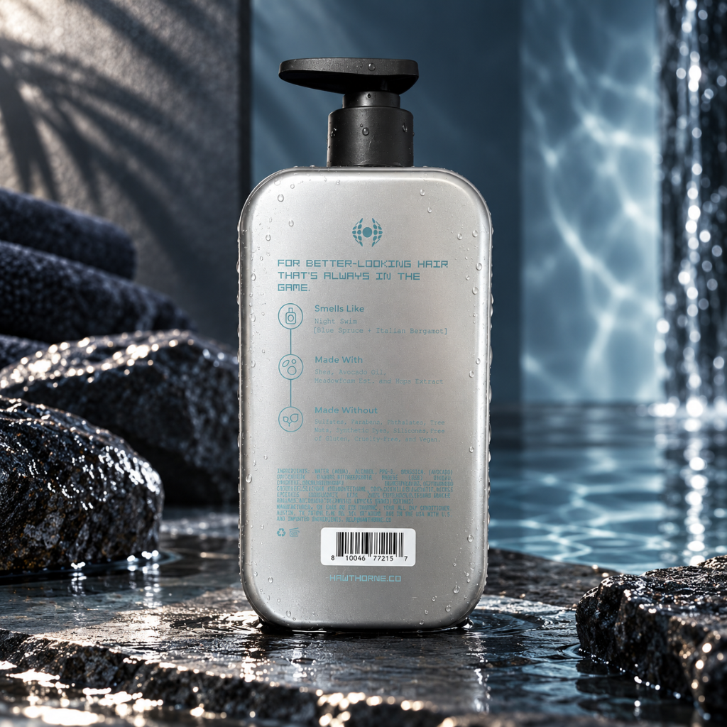 Hawthorne All Day Conditioner Aloe &amp; Avocado Oil Night Swim 16 fl oz