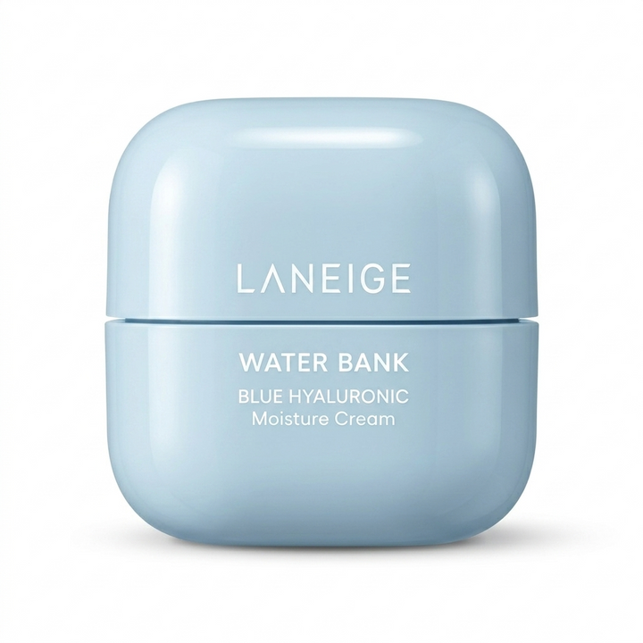 LANEIGE Water Bank Blue Hyaluronic Cream Moisturizer 50ml – Deep Hydration Cream White