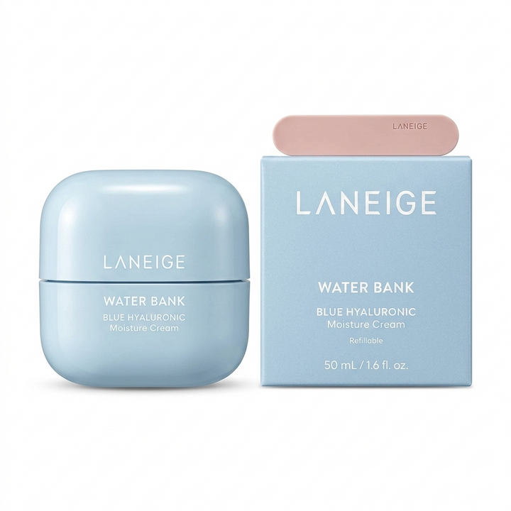 LANEIGE Water Bank Blue Hyaluronic Cream Moisturizer 50ml – Deep Hydration Cream Hro