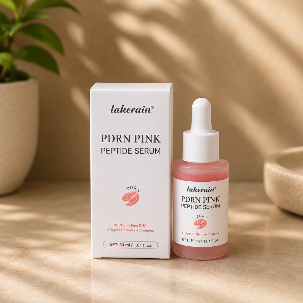 Lakerain PDRN Pink Peptide Serum with Niacinamide &amp; Hyaluronic Acid 30 mL