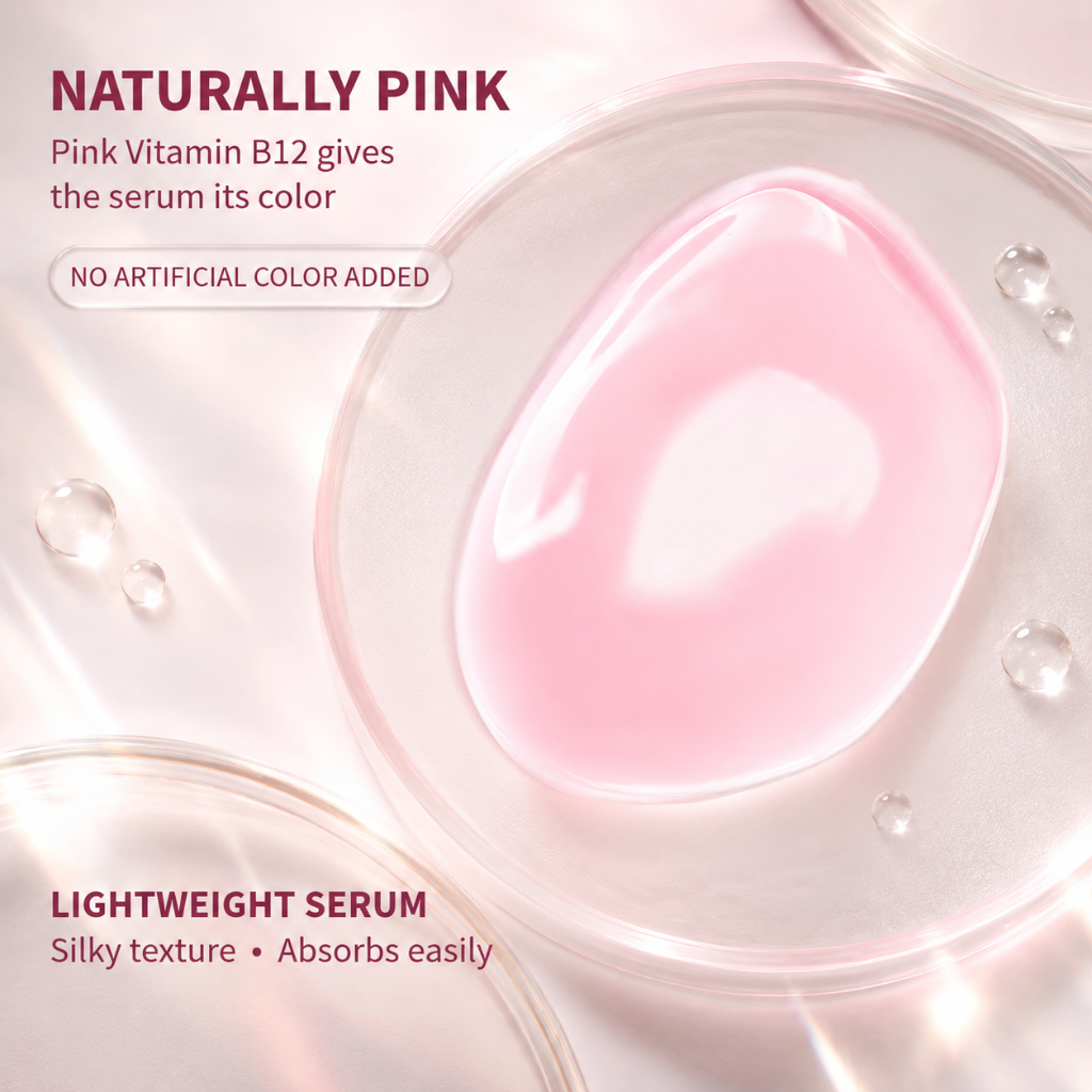 Lakerain PDRN Pink Serum 5 Peptide Complex Niacinamide Hyaluronic Acid 30ml