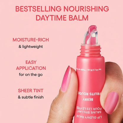 LANEIGE Lip Glowy Balm Berry – Moisturizing Sheer Lip Balm 10g Bestselling