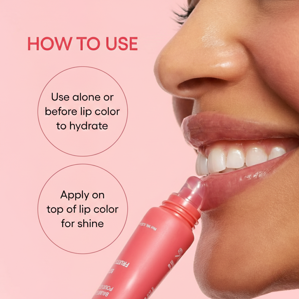 LANEIGE Lip Glowy Balm Berry – Moisturizing Sheer Lip Balm 10g How To Use