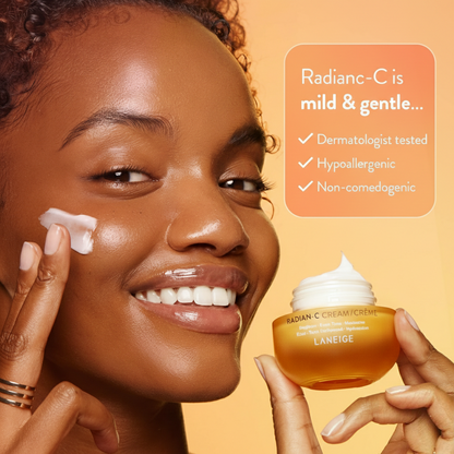 Laneige Radian-C Cream 30ml Vitamin C Brightening Moisturizer Hydrating Skincare Mild & Gentle