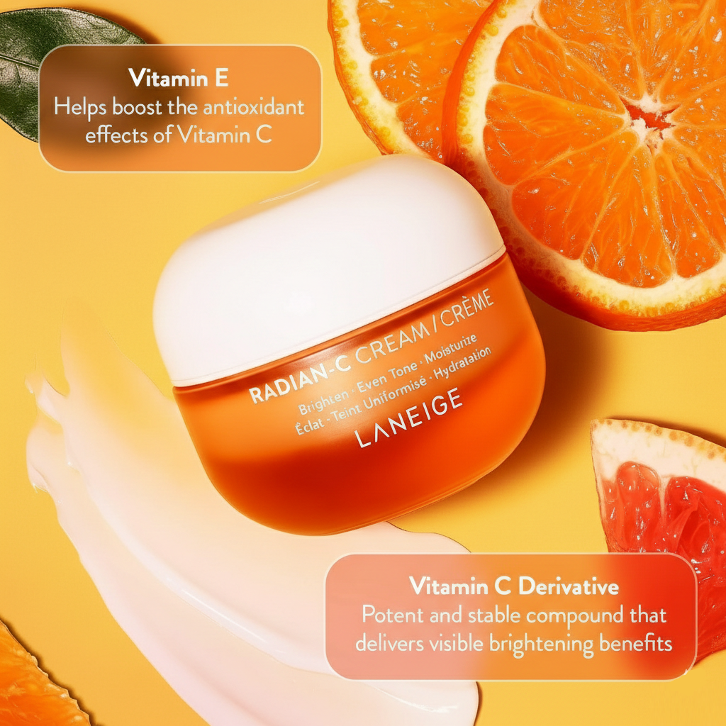 LANEIGE Radian-C Cream 30ml – Brightening Vitamin C & Vitamin E