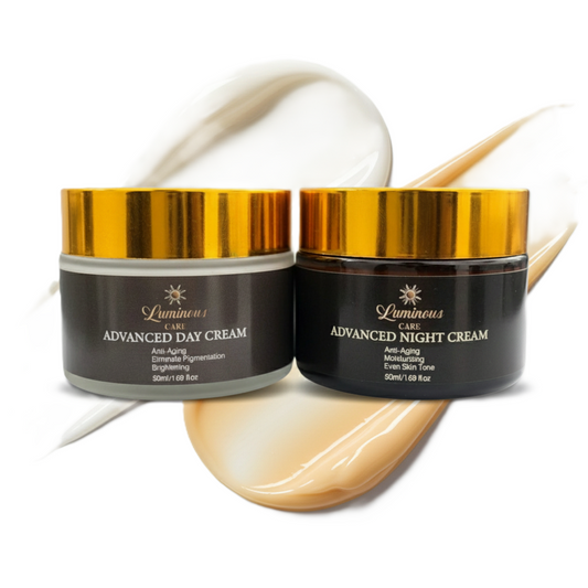 Luminous Care Advanced Anti-Aging Day & Night Skincare Cream 2 x 50ml Jar Duo Set