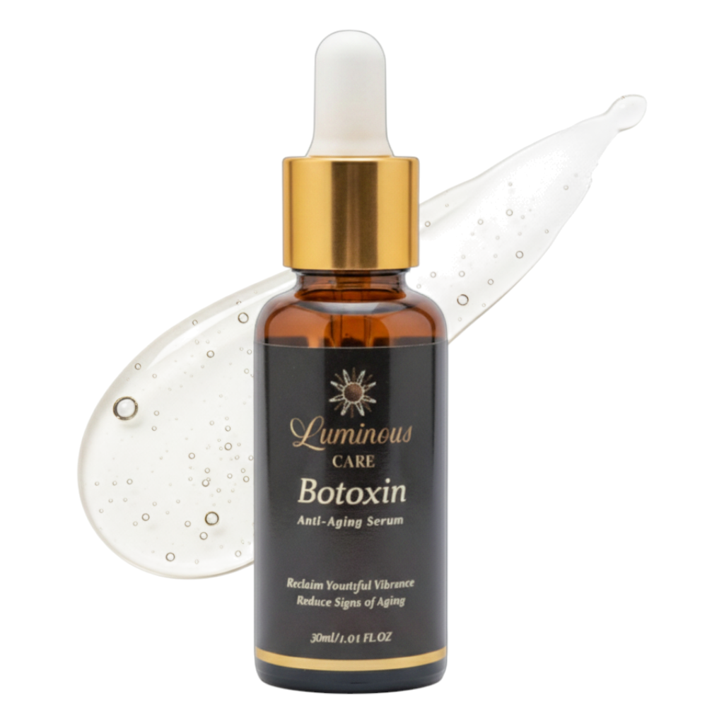 Luminous Care Botoxin Anti-Aging Face Serum 30mL – Peptide & Vitamin C Wrinkle Smoothing Serum Bottle Hero