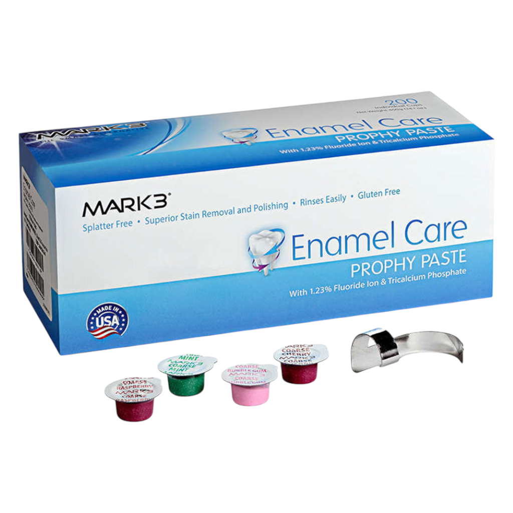 MARK3 Enamel Care Prophy Paste Coarse Cherry 200/Box Hero