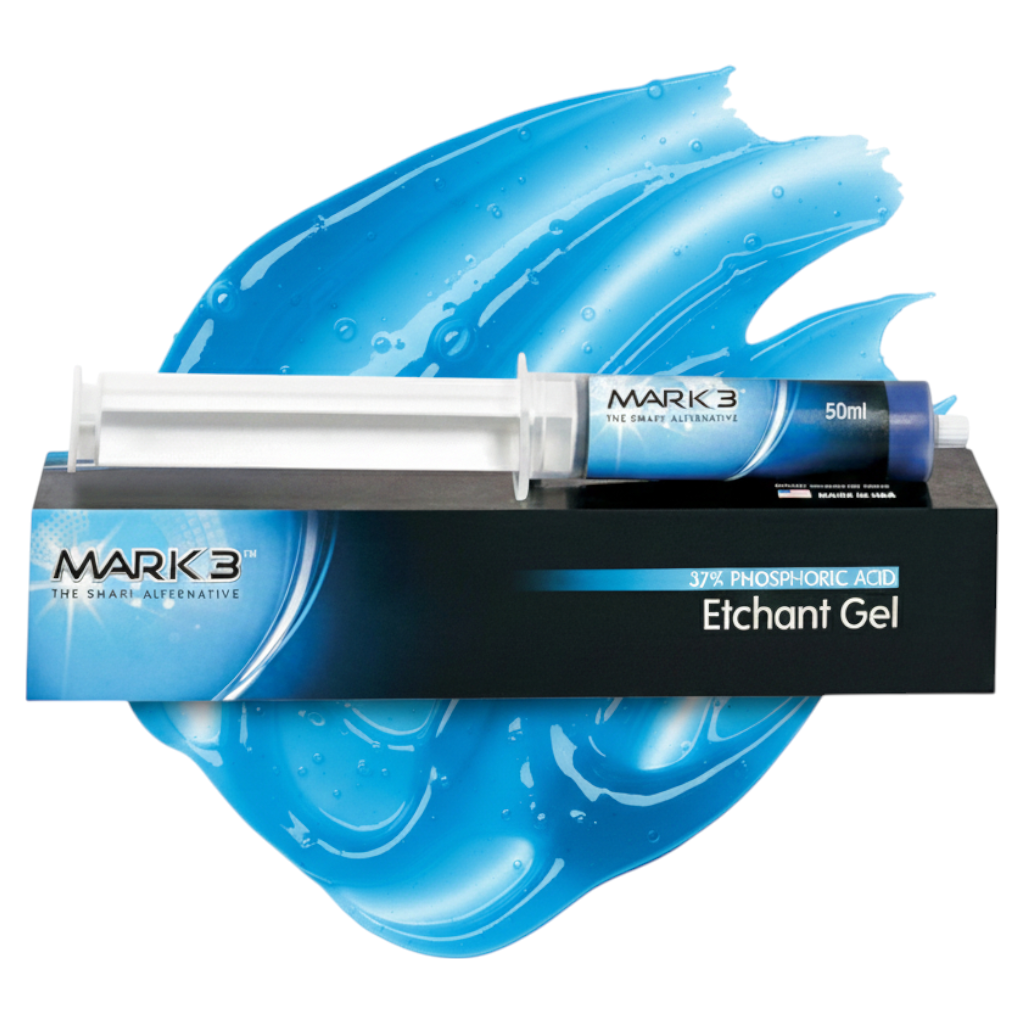 MARK3 Etchant Gel 37% Phosphoric Acid Jumbo 50ml Syringe – Dental Etching Gel Hero