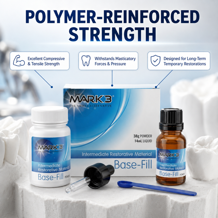 MARK3 Reinforced ZOE Cement IRM 38g Powder 14ml Liquid