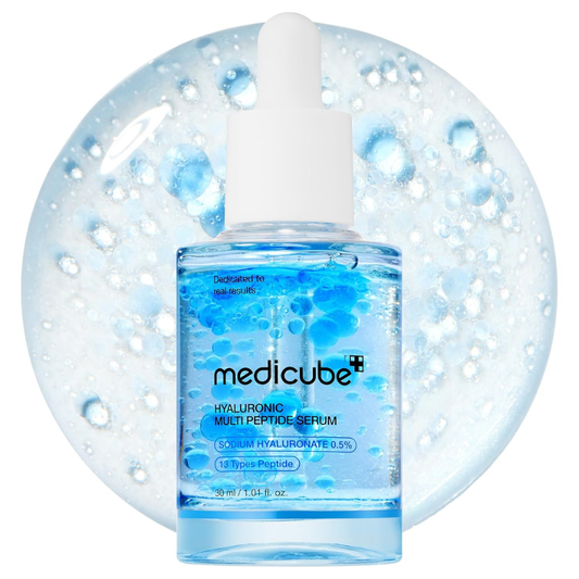 Medicube Hyaluronic Multi Peptide PDRN Serum 30mL / 1.01 fl oz – Hydrating Firming Face Serum Hero