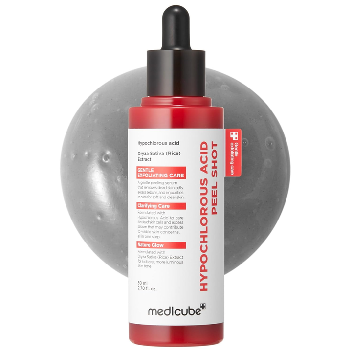 Medicube Hypochlorous Acid Rice Peel Shot 80mL – Gentle Exfoliating Skin Treatment Hero
