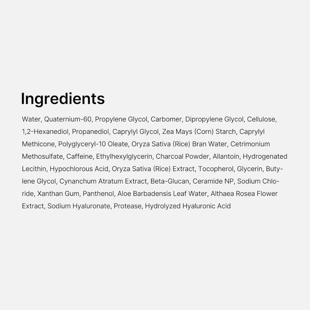 Medicube Hypochlorous Acid Rice Peel Shot 80mL – Gentle Exfoliating Skin Treatment Ingredients