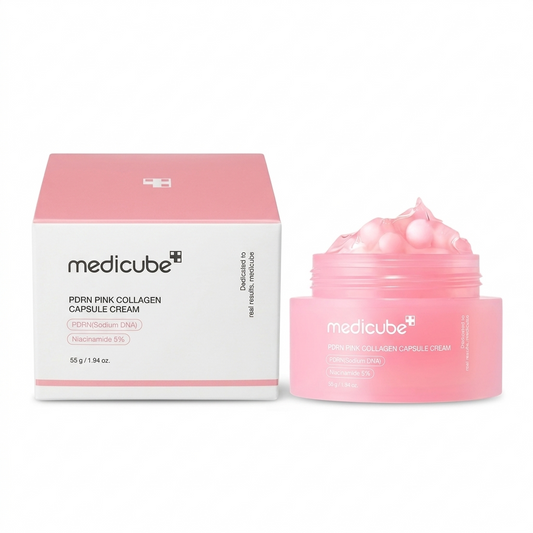 Medicube PDRN Pink Collagen Capsule Cream 55g – Hydrating Firming Moisturizer Hero