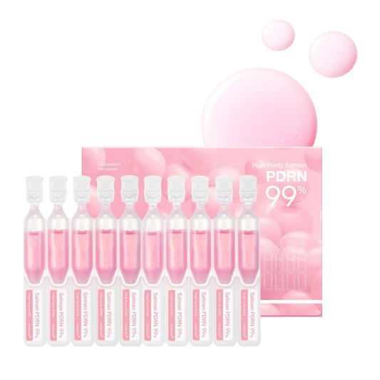 Medicube PDRN Pink One-Day Serum Set 1.5mL x 10 pcs – Hydrating Firming Face Serum Capsules Hero
