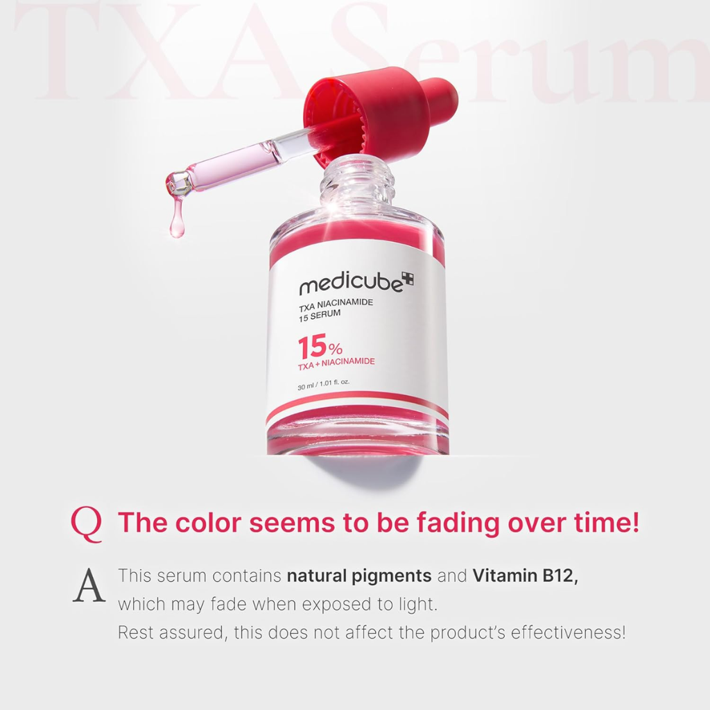 Medicube TXA Niacinamide 15% Serum 30mL / 1.01 fl oz – Brightening Hydrating Face Serum QA