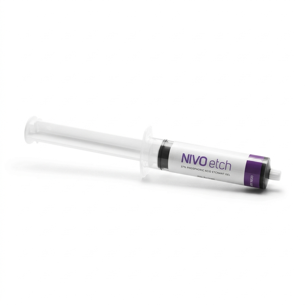 NIVO Etch Blue 37% Phosphoric Acid Etch Gel 70g Jumbo Syringe – Dental Etchant